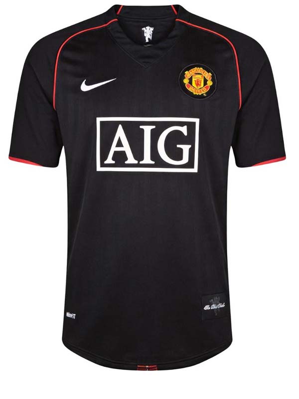Manchester united away jersey mens retro shirt 2007-2008